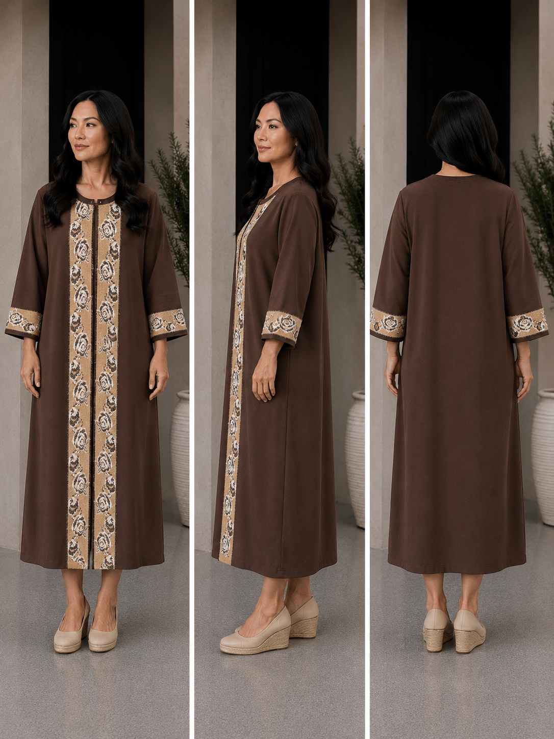 Malıka – Triko Abaya Hırka