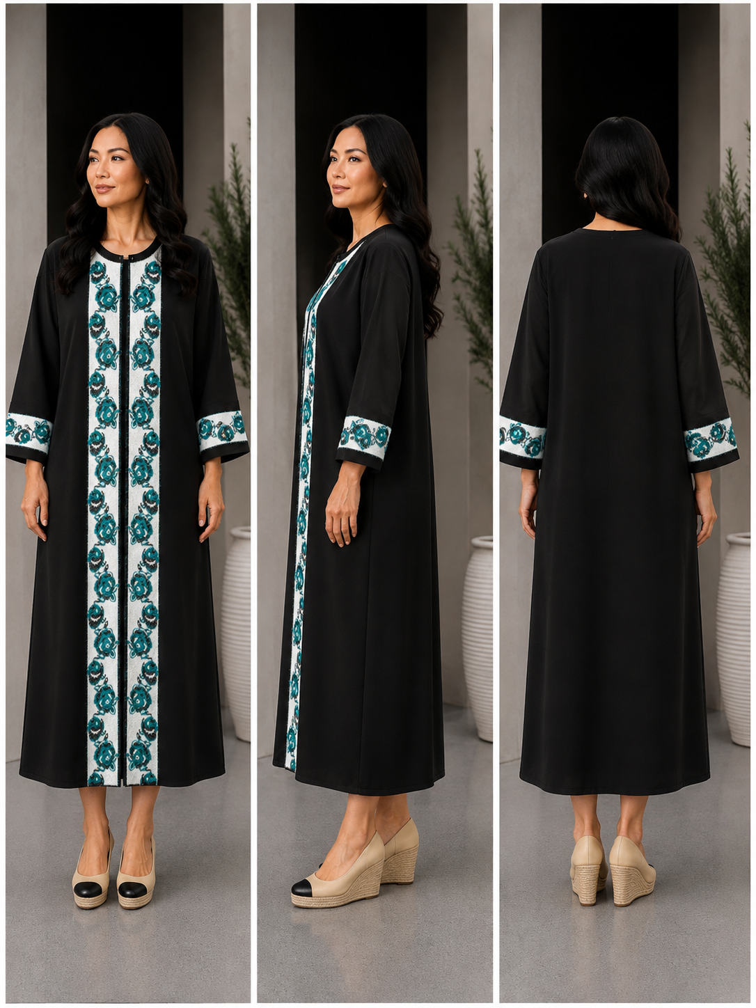 Malıka – Triko Abaya Hırka