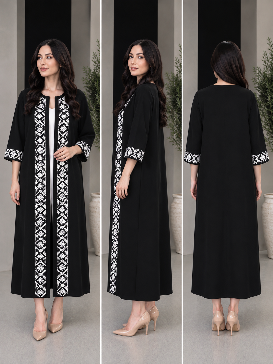 Yasmın – Triko Abaya Hırka
