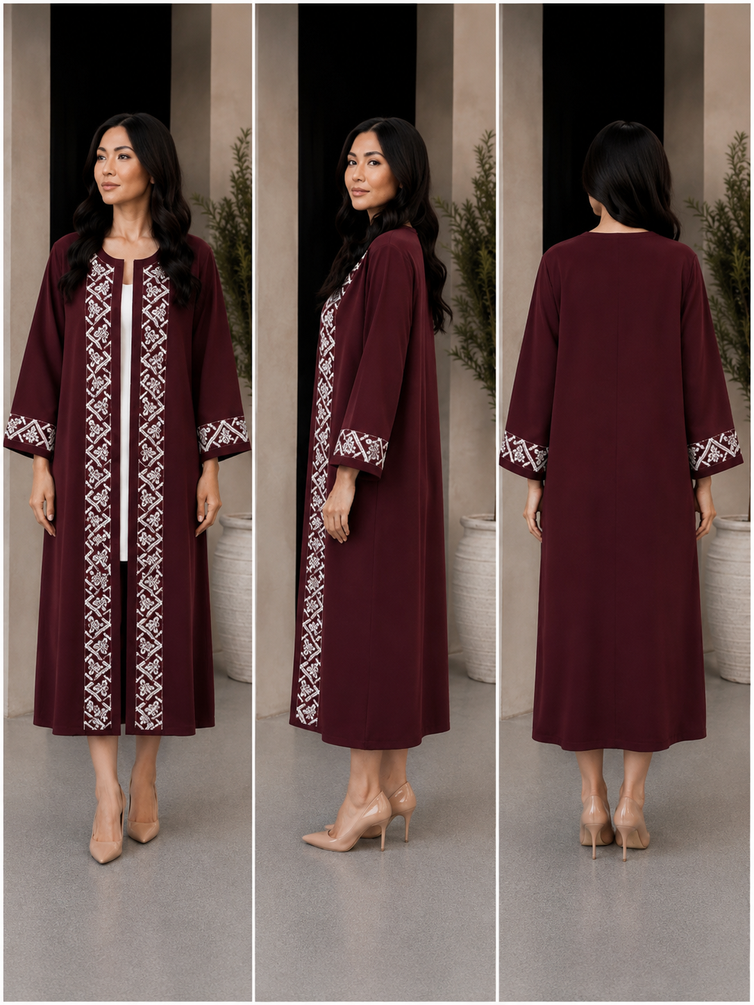 Yasmın – Triko Abaya Hırka