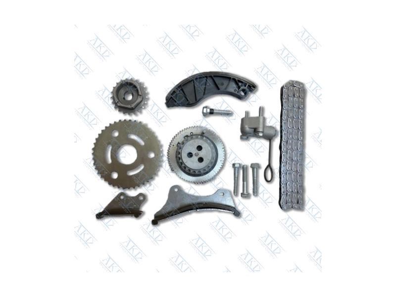 AKD OP125121 | Zincir Seti Full 10 Parçalı Zafira C Astra J Mokka Insignia A B16dth Mekanik Şanzıman M32