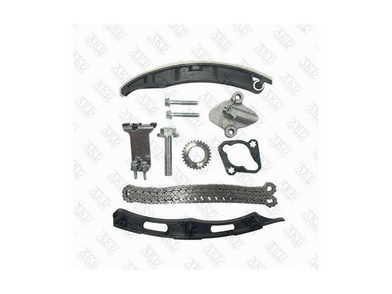 AKD OP125130 | Zincir Seti Borg Warner Tipi Set B1.4Xe Astra K 170 Bakla Zincir Pım Ara Mesafesı 8mm