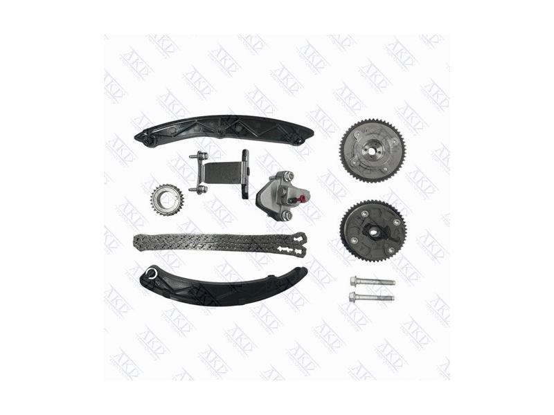 AKD OP125133 | Zincir Seti Tsubakı Tipi Set B1.4Xft Astra K Mokka Eksantrik Mil Dişlisi Ile Set 178 Bakla 7mm
