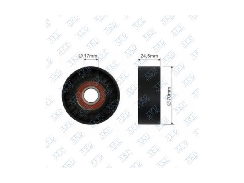 AKD OP138123 | Alternatör Gergi Rulmanı (Tek Rulman) 00 /-Corsa C 1.0-1.2