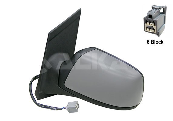 ALKAR 6123400 | Dış Dikiz Aynası Sol Elektrikli Isıtmalı Astarlı 5 Pin Ford Focus II 2004-2008