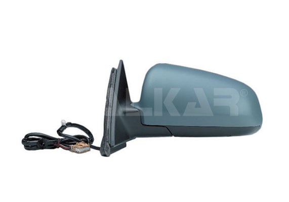 ALKAR 6127503 | Dış Dikiz Aynası Sol Elektrikli Asferık Isıtmalı Astarlı 7 Pin Audi A4 2000-2004