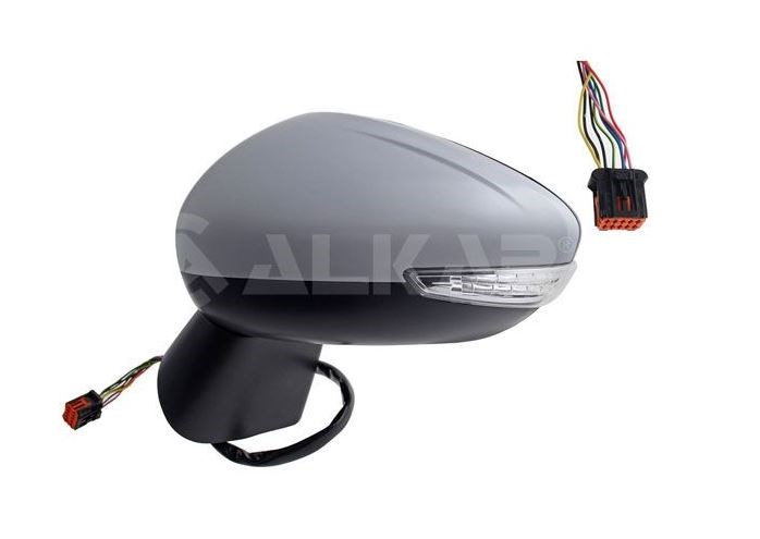 ALKAR 6139886 | Dış Dikiz Aynası Sol Elektıklı Isıtmalı Astarlı Sinyalli 6 Pin Citroen C3 Aircross 2017 -