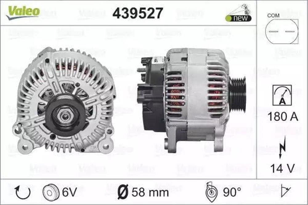 ALTERNATÖR 12V 180A AUDI A3 A6 A8 Q7 VW TOUAREG 3.0 TDİ (BSS)