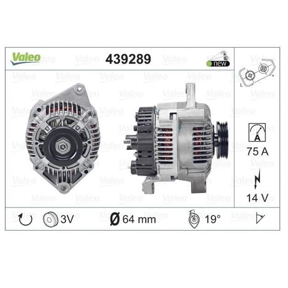 ALTERNATÖR A13VI266 RENAULTMEGA