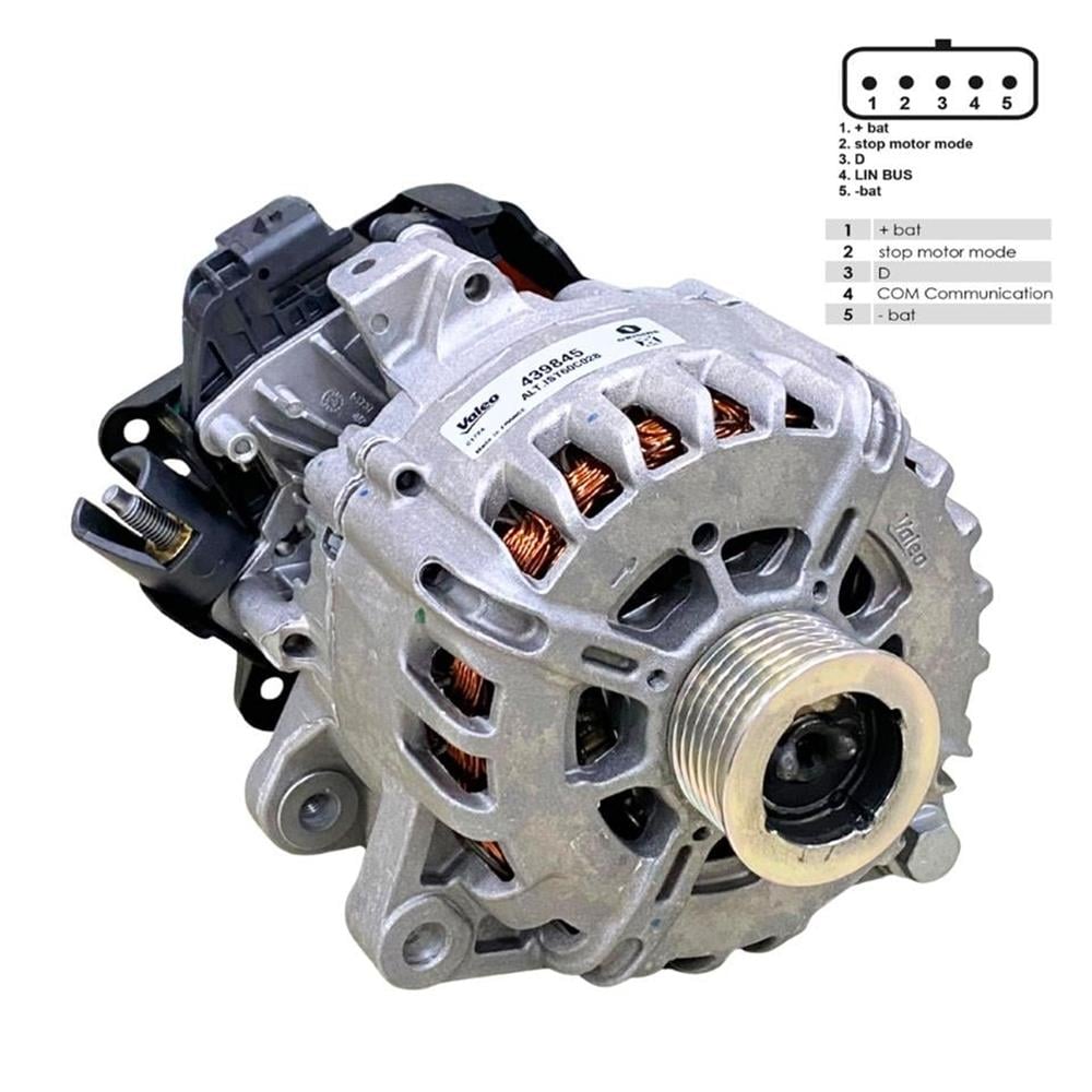 ALTERNATOR START STOP 12V 180A CITROEN BERLINGO C4 C5 PEUGEOT 208 3008 PARTNER TEPEE ST60C017 PSA