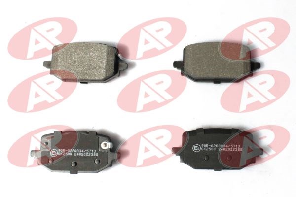 AP 05P2388 | Fren Balata Arka Nissan Qashqai III (J12) 1.3 Dıg-T 2021 -