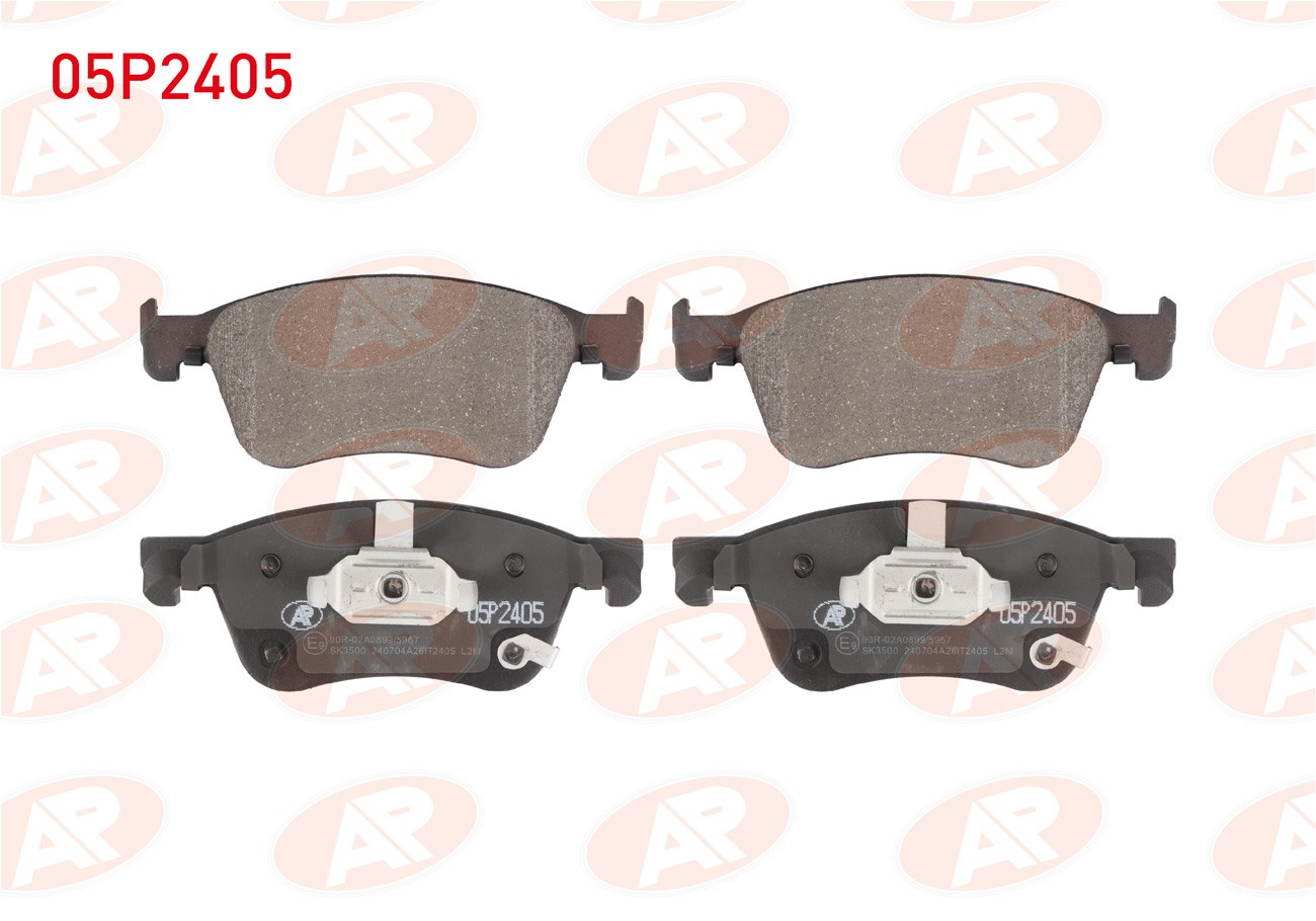 AP 05P2405 | Fren Balata Ön Renault Austral E-Tech 2022-/ Megane E-Tech 2021-/ Nissan X-Traıl IV (T33) 1.5 Vct E-Power, 2.5 Awd 2021 -