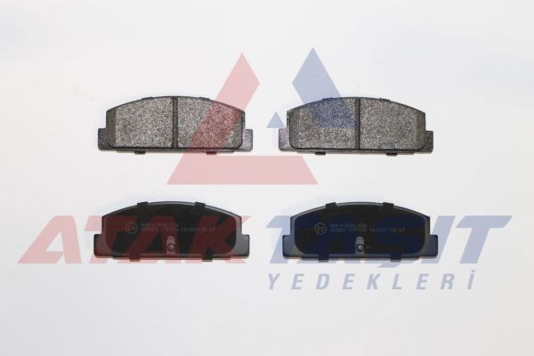 AP 05P336 | Fren Balata Arka Tel Delikli Mazda 323 VI (Bj) 1.4İ 16V 1998-2004 / 1.5İ 16V 1998-2004 / 1.6İ 1998-2004 / 2.0İ 1998-2004 / Mazda 6 (Gg,Gy) 2.0İ 2002-2007 / Mazda 6 (Gh) 2.0İ Mrz 2007-2012