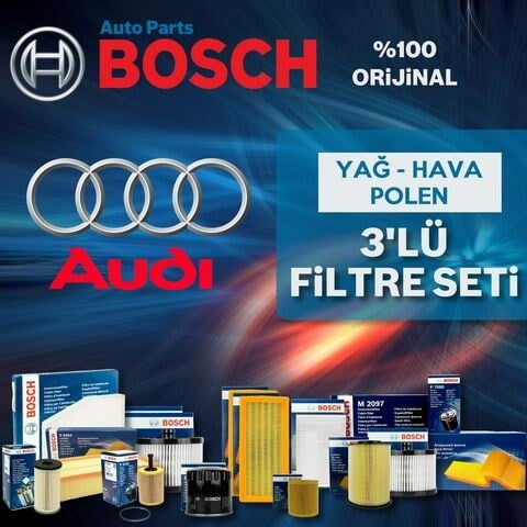 Bosch Audi A3 1.6 Tdi Filtre Bakım Seti 2009-2013 3NP CAY