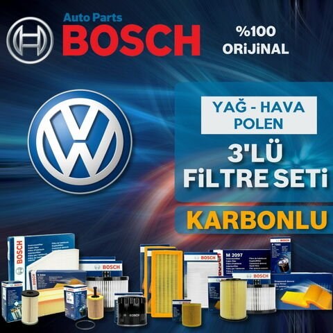 Bosch VW Crafter 2.0 Tdi Filtre Bakım Seti 2011-2016 3KP CKU-CSN-CKT-CSL