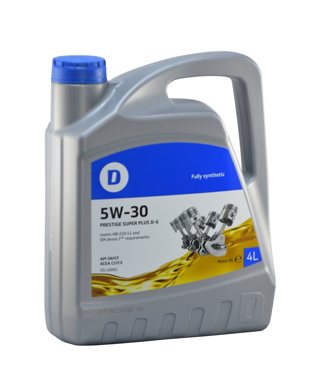 DELPHI CEL10001 | 5W-30 Partiküllü GM Dexos2 Onaylı 4 Litre Motor Yağı | 1 Adet