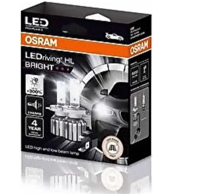 OSRAM H4/H19 BRIGHT LED FAR AMPULU 15W 4 YIL GARANTİ