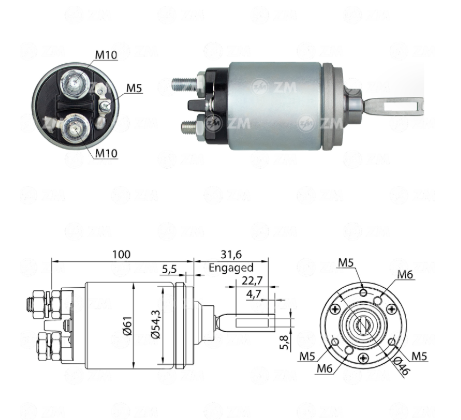 OTOMATİK BOSCH TİPİ 12V MERCEDES / MAGIRUS / KHD D