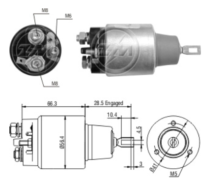 OTOMATİK BOSCH TİPİ 12V OPEL ASTRA / CORSA / VECTRA