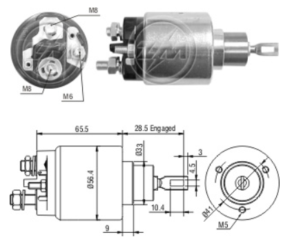 OTOMATİK BOSCH TİPİ 12V SAAB/