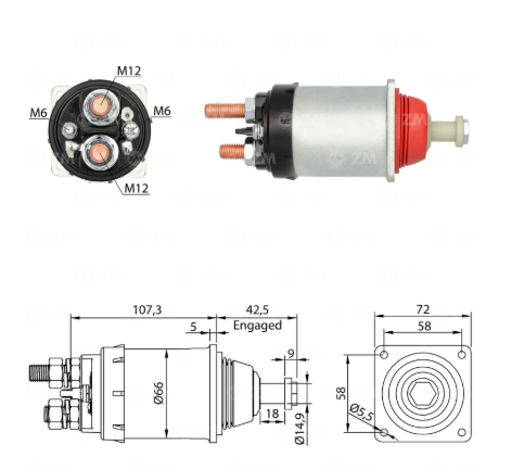 OTOMATİK BOSCH TİPİ 24V MERCEDES ACTROS MODEL TIPI