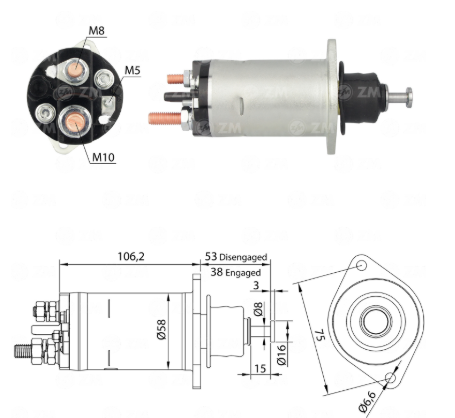 OTOMATİK DELCO TİPİ 24V 29MT MERCEDES AXOR