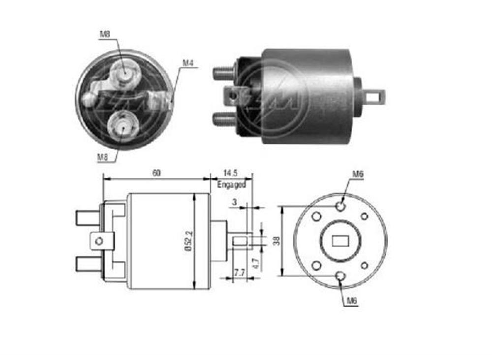 OTOMATİK HITACHI TİPİ 12V OPEL COMBO / CORSA