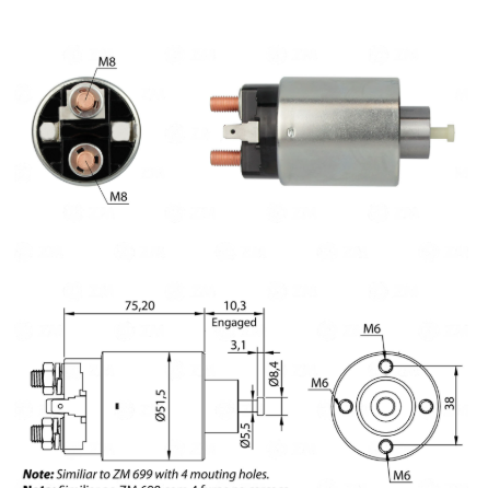 OTOMATİK MITSUBISHI TİPİ 12V HYUNDAI ACCENT