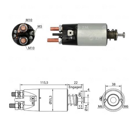 OTOMATİK MITSUBISHI TİPİ 24V CUMMINS / RENAULT / V