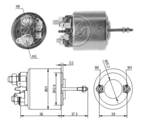 OTOMATİK VALEO TİPİ 12V RENAULT R9-R12 ESKI MODEL