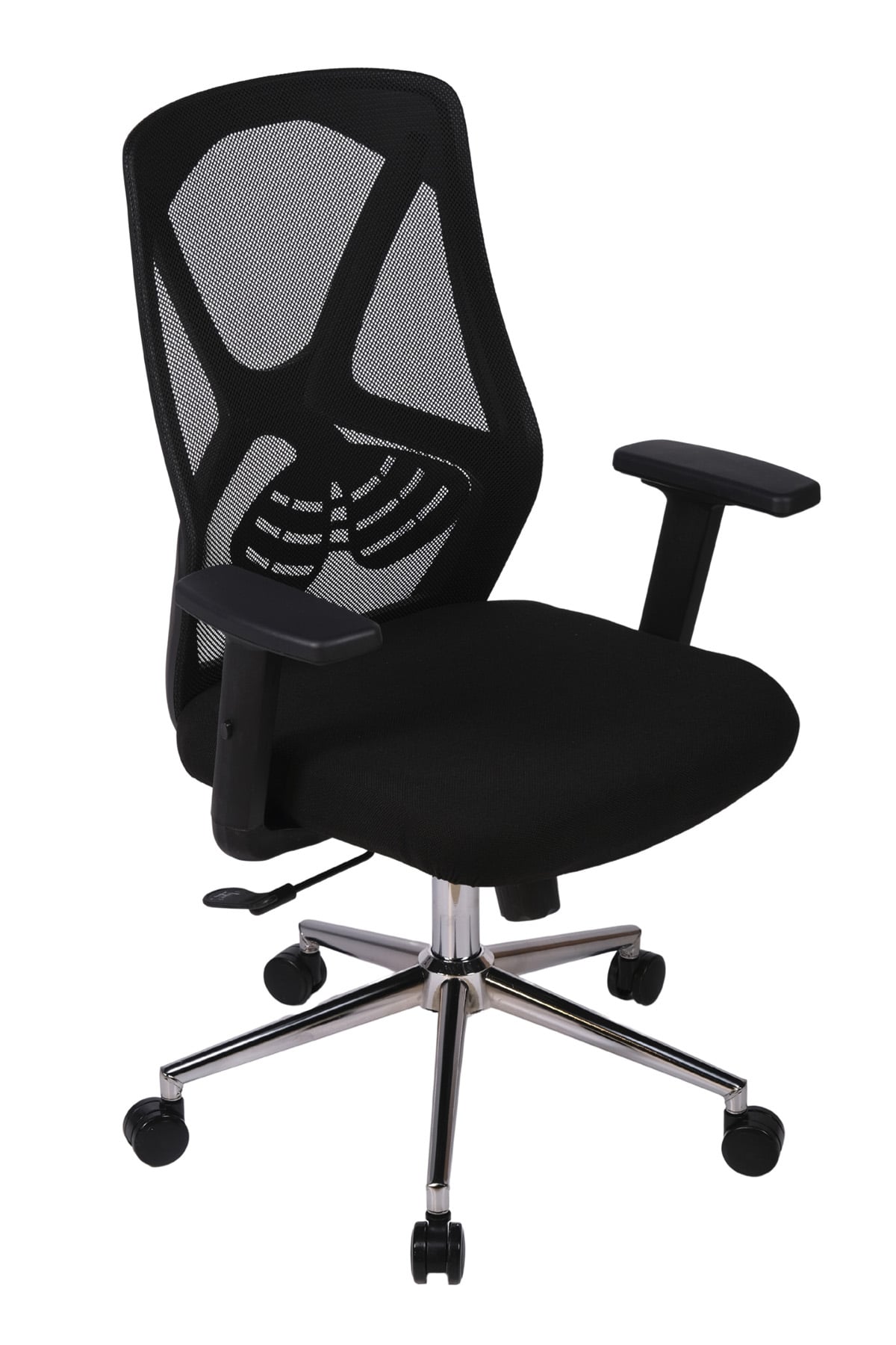 Ofisbazaar Dolphin Siyah Fileli Çalışma Koltuğu | Ergonomik Şef ve Toplantı Koltuğu Siyah Fileli
