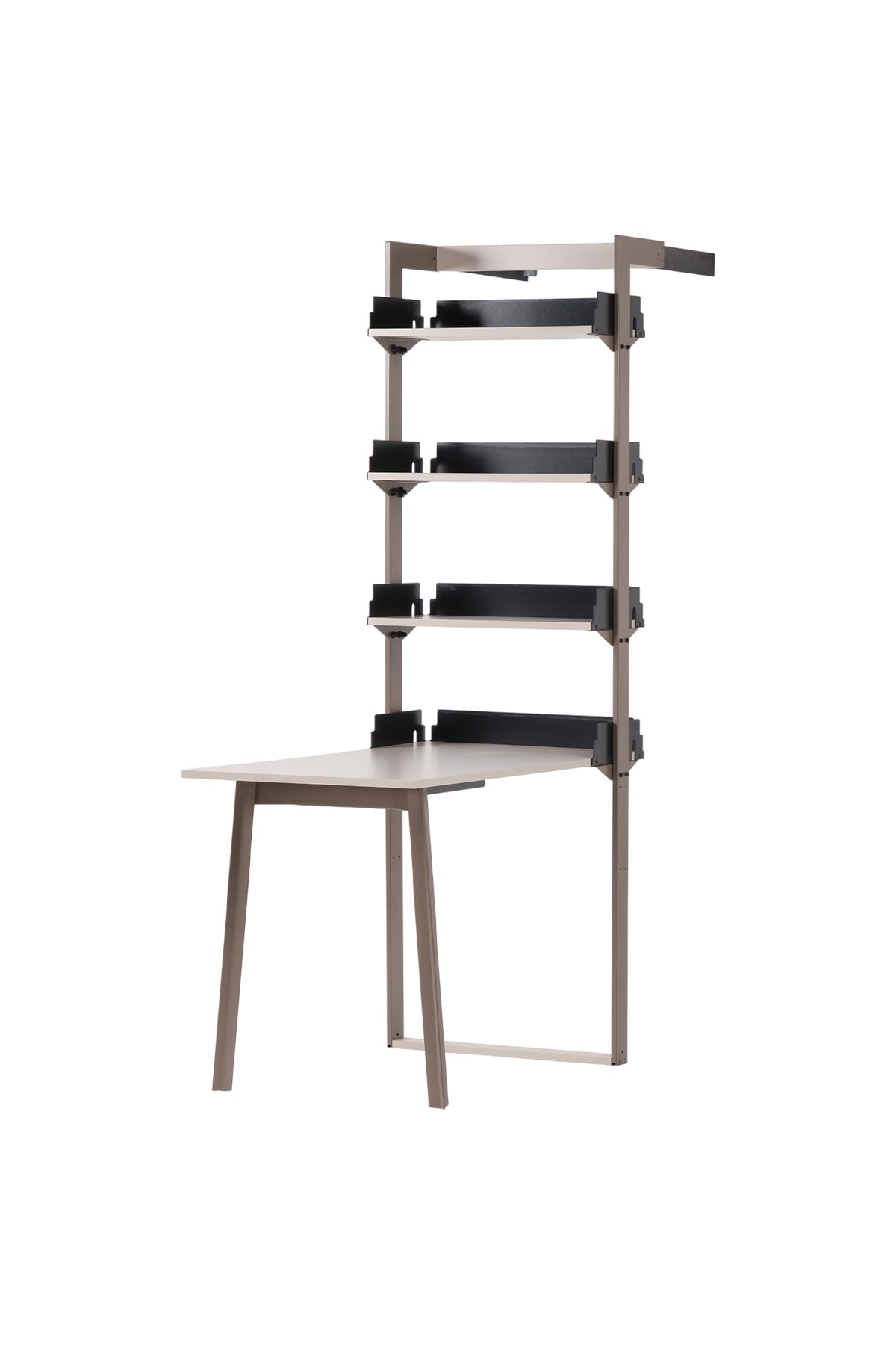 Ofisbazaar Shelf X-Pro 120x60 cm Duvara Monte Raflı Çalışma Masası