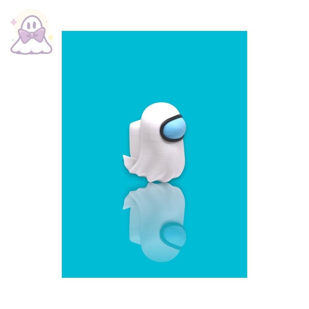 Among Us Ghost Beyaz