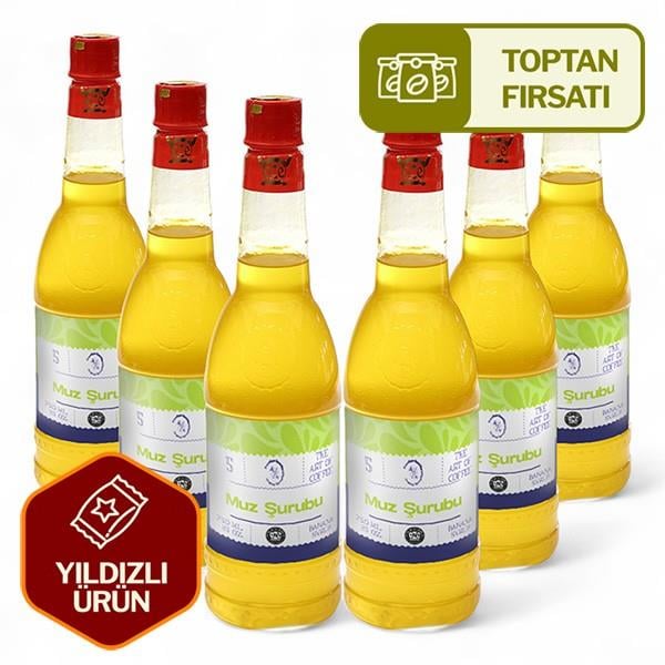 Muz Şurubu 6'lı 75CL
