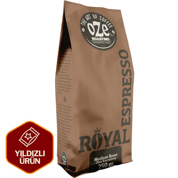 Royal Espresso Kahve 250 g-Taze Espresso Kahve