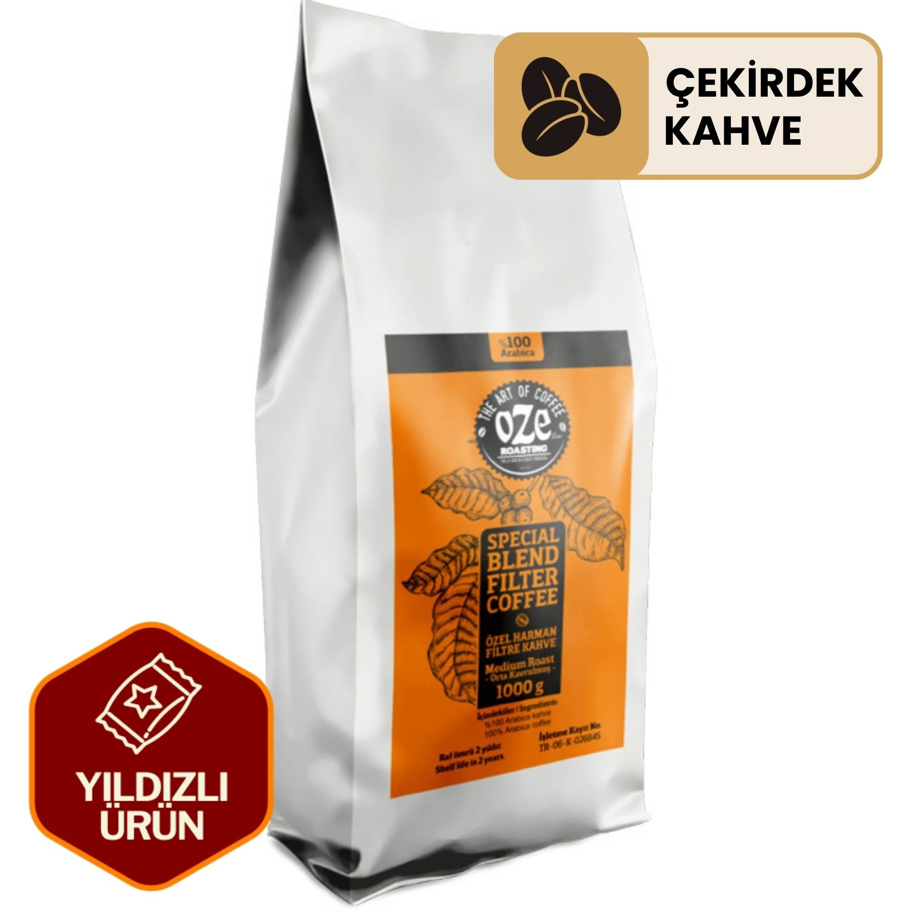 Special Blend Filtre Kahve 1000 g-Taze Blend Filtre Kahveler