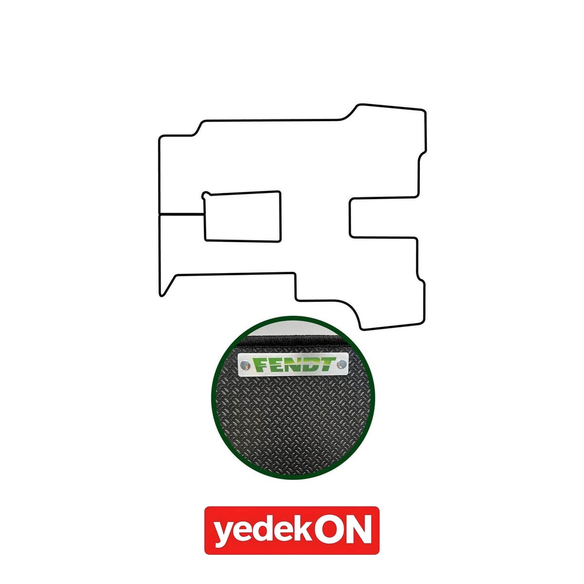 AGCO Vida ile Bağlantılı Diş - Challenger | X991635200410