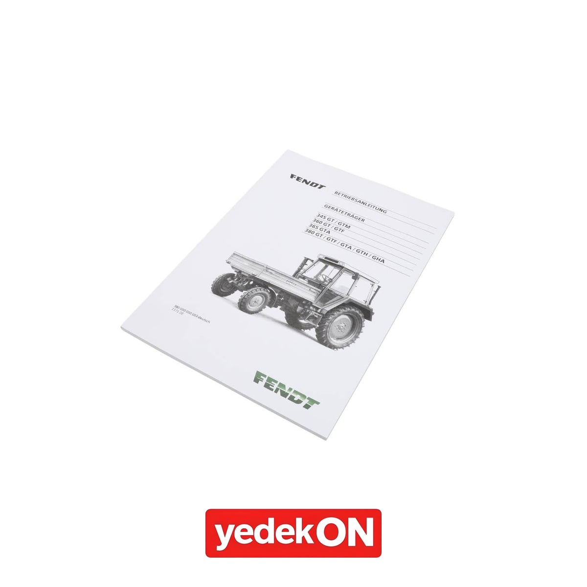 AGCO Operatör Kullanım Kılavuzu - AGCO | 380000000003
