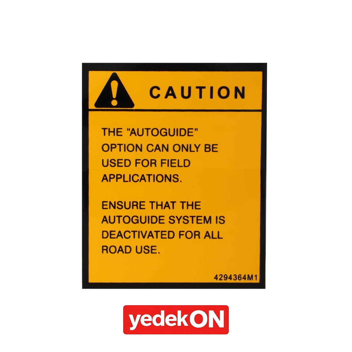AGCO Dekoratif Etiket - Massey Ferguson | 4294364M1