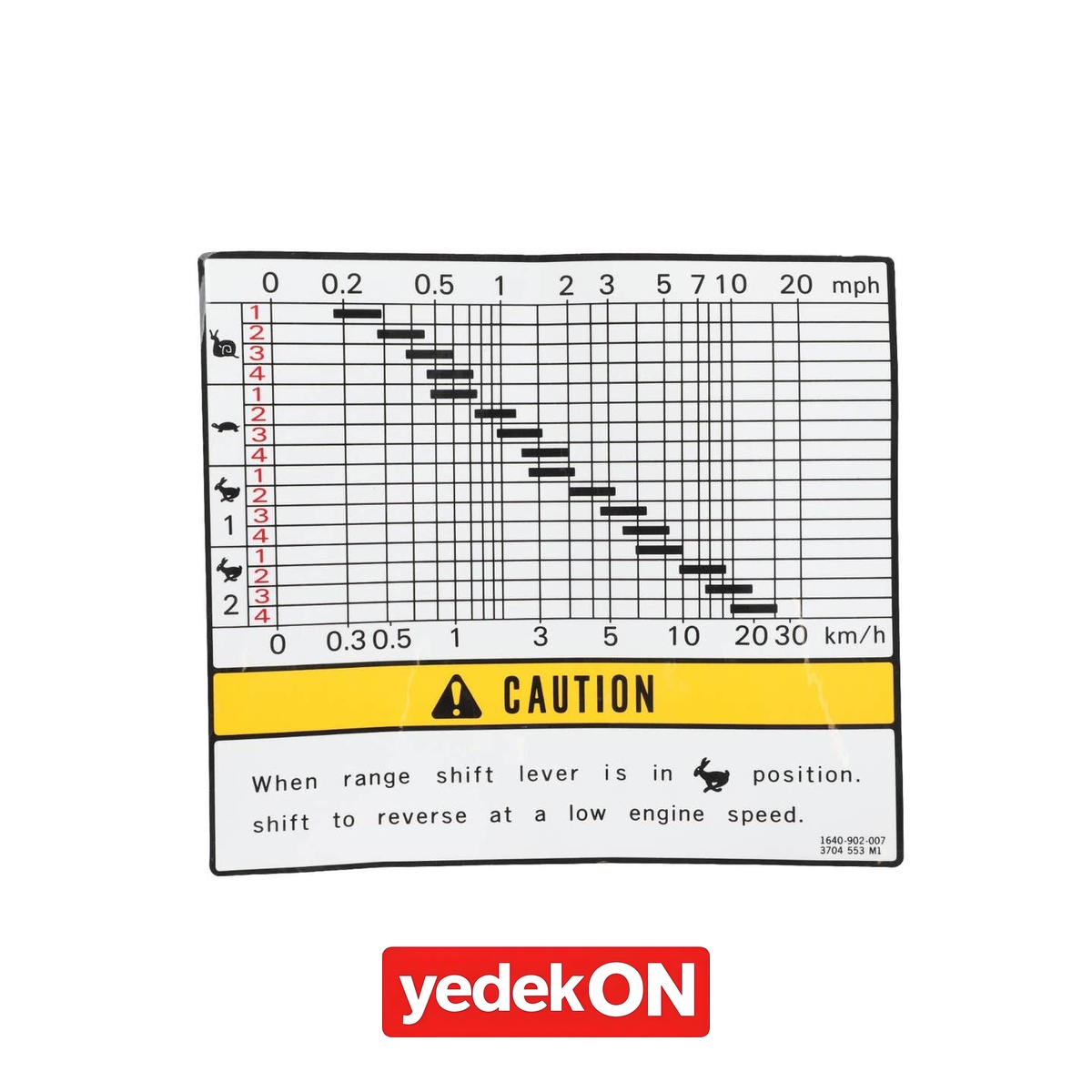 AGCO Etiket - Massey Ferguson | 3704553M1