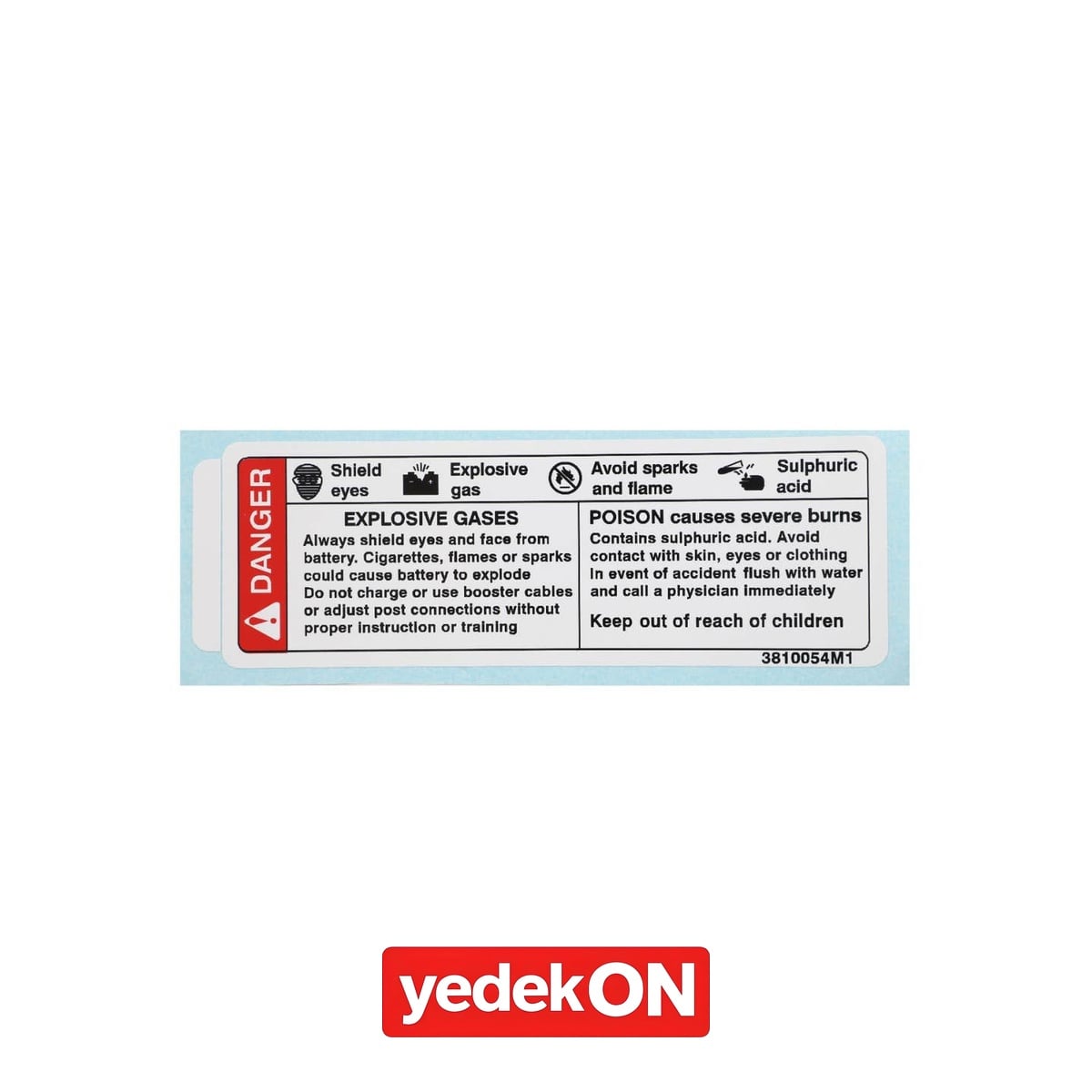 AGCO Dekoratif Etiket - Massey Ferguson | 3810054M1