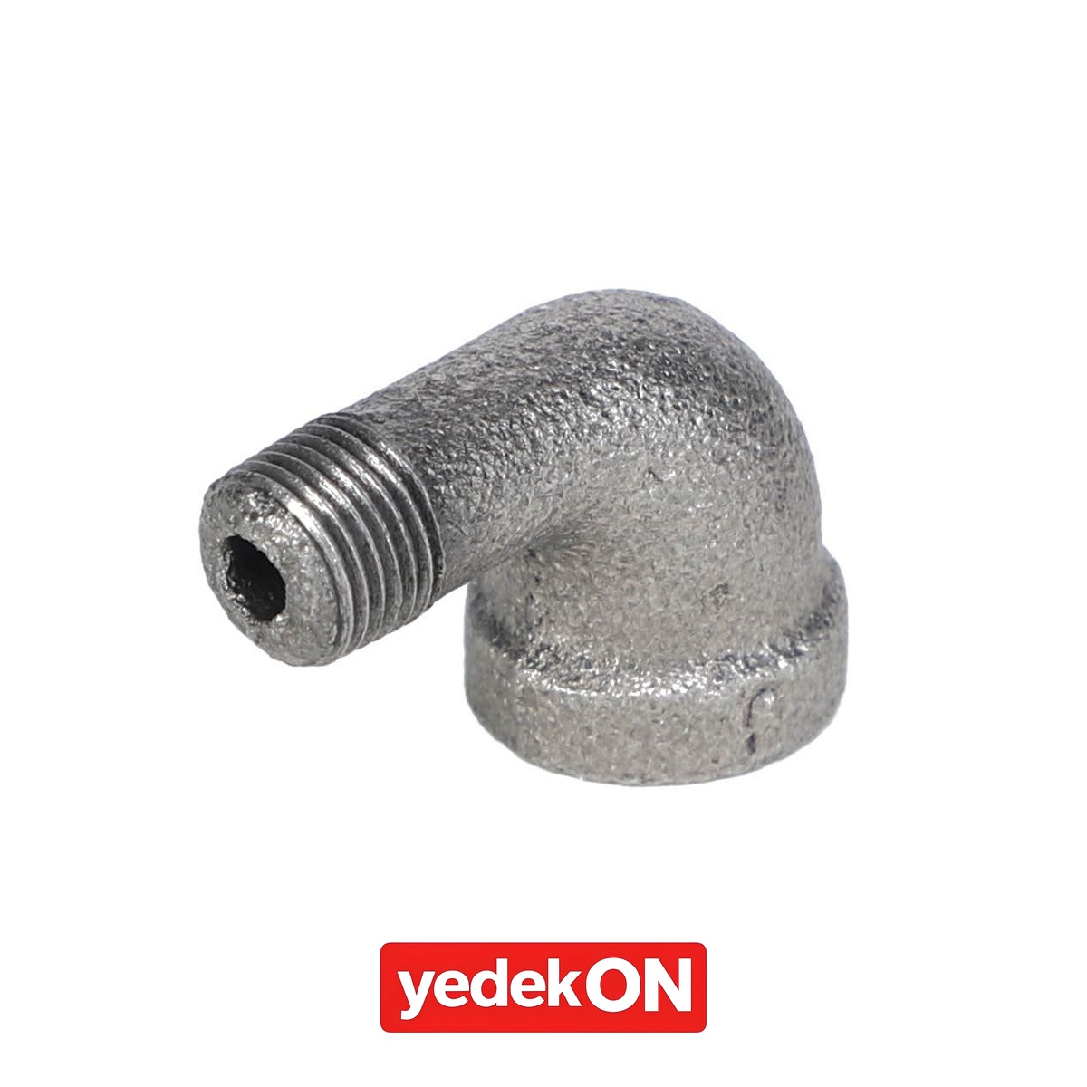 AGCO Paslanmaz Çelik Boru Dönüş Bağlantı Parçası - 3/8'' FPT x 3/8'' MPT | AG051928