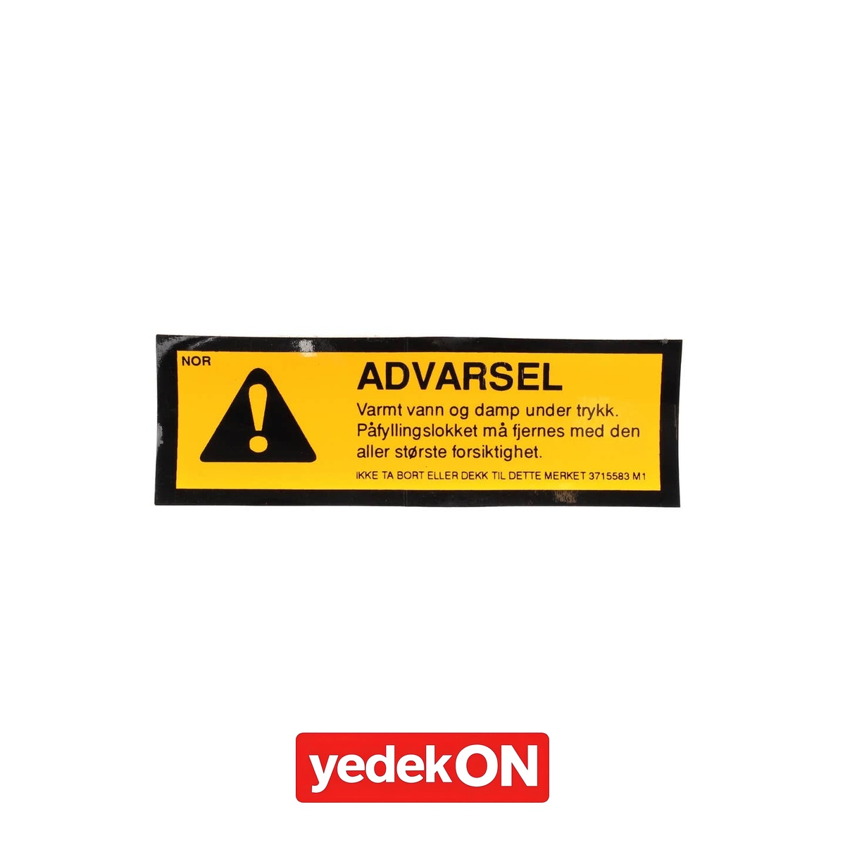 AGCO Dekoratif Etiket - Massey Ferguson | 3715583M1