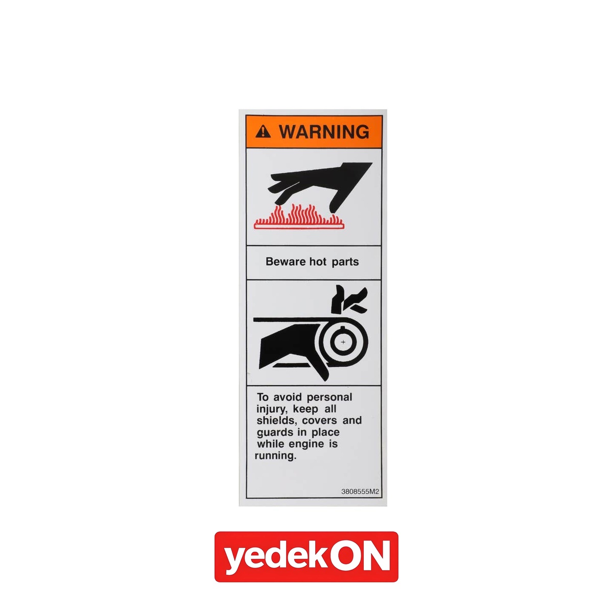 AGCO Dekoratif Etiket - Massey Ferguson | 3808555M2
