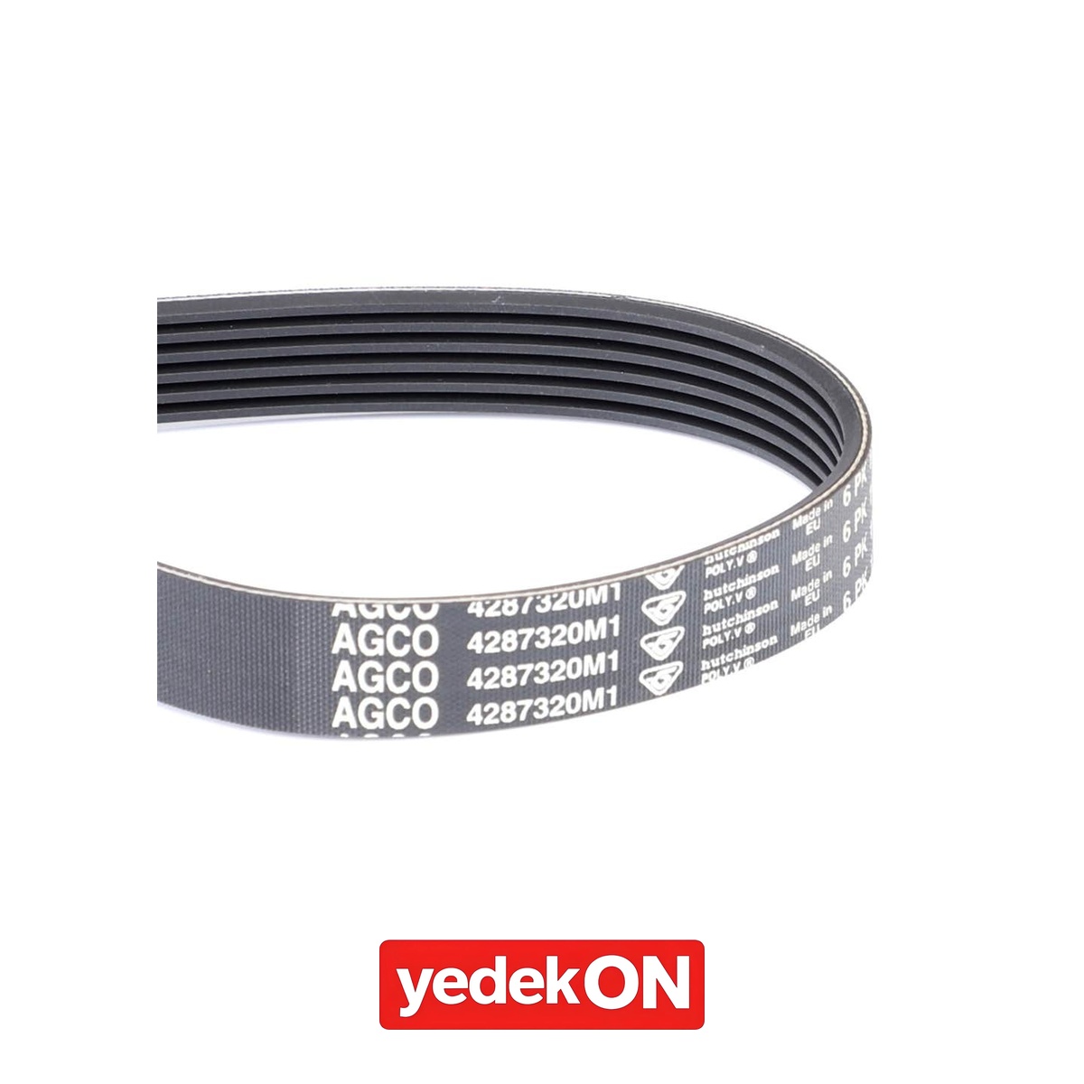 AGCO Serpantin Kayışı PK6 Profili - Massey Ferguson | 4287320M1