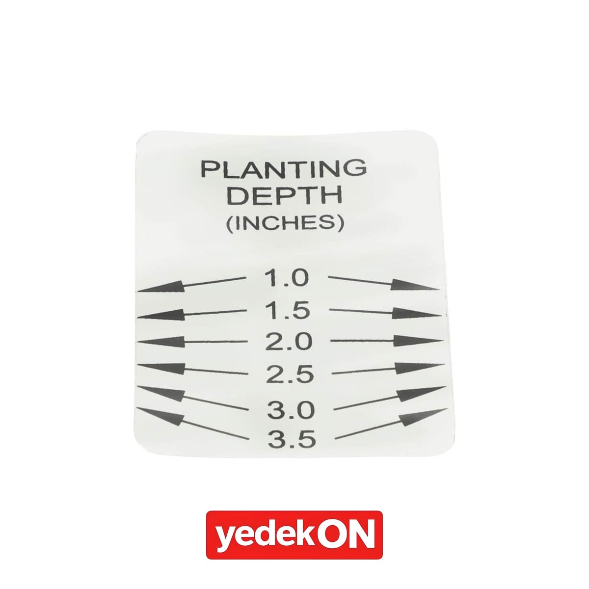 AGCO Derinlik Ayar Etiketi - AGCO | N858621