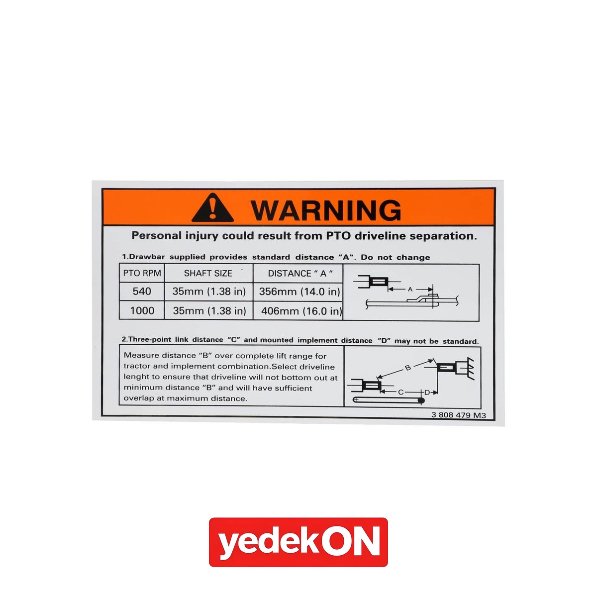 AGCO Dekal - Massey Ferguson | 3808479M3