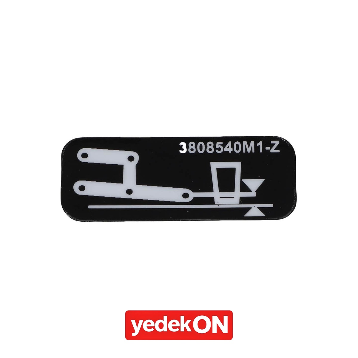 AGCO Dekoratif Etiket - Massey Ferguson | 3808540M1