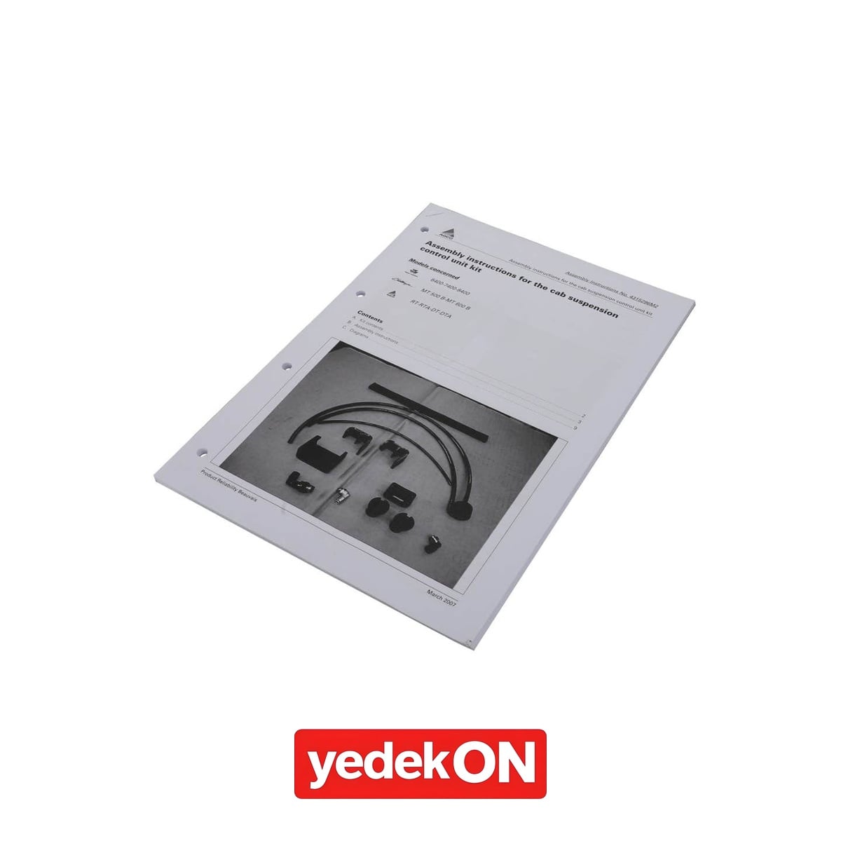 AGCO Teknik Yayın Kılavuzu - Massey Ferguson | 4315296M2