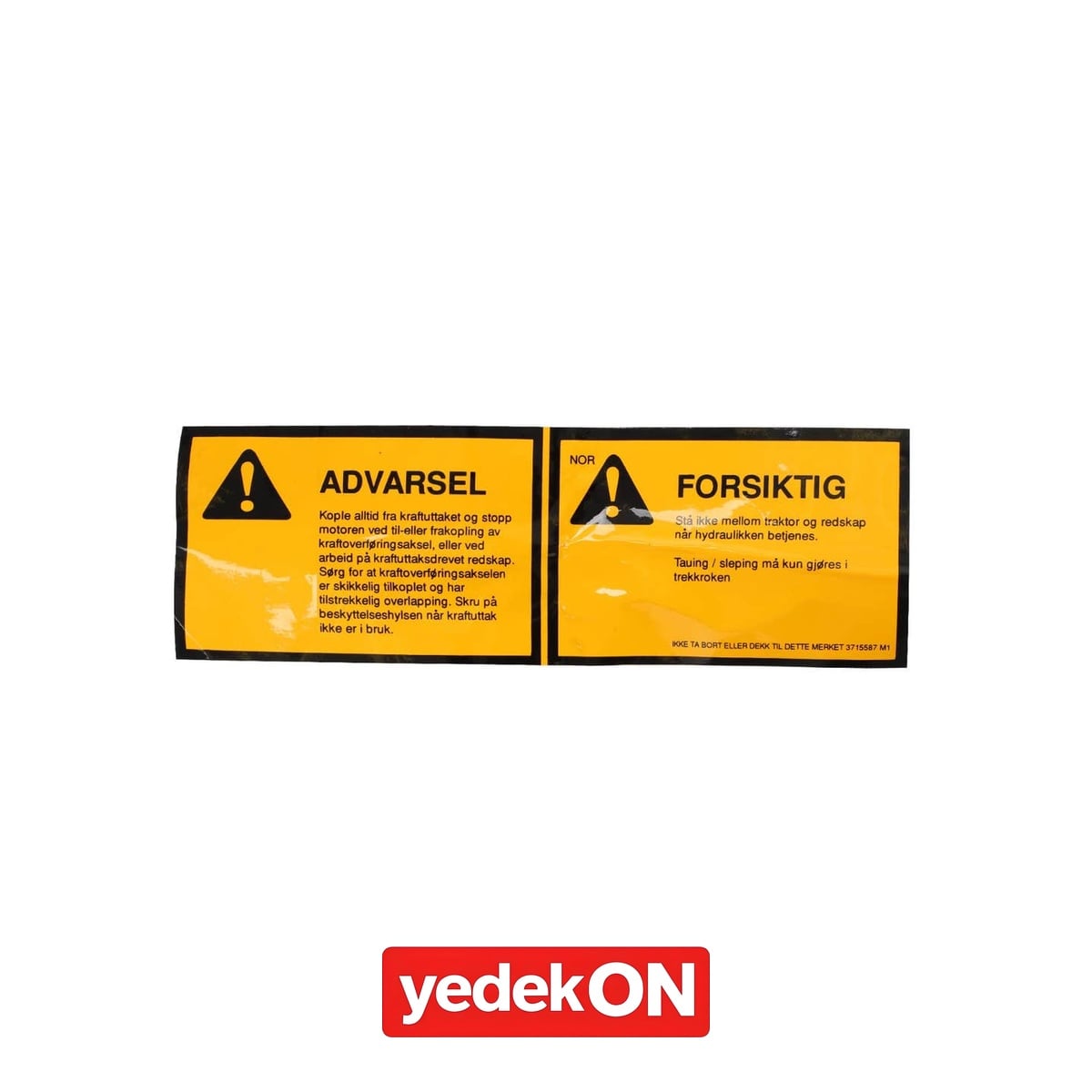 AGCO Dekoratif Etiket - Massey Ferguson | 3715587M1